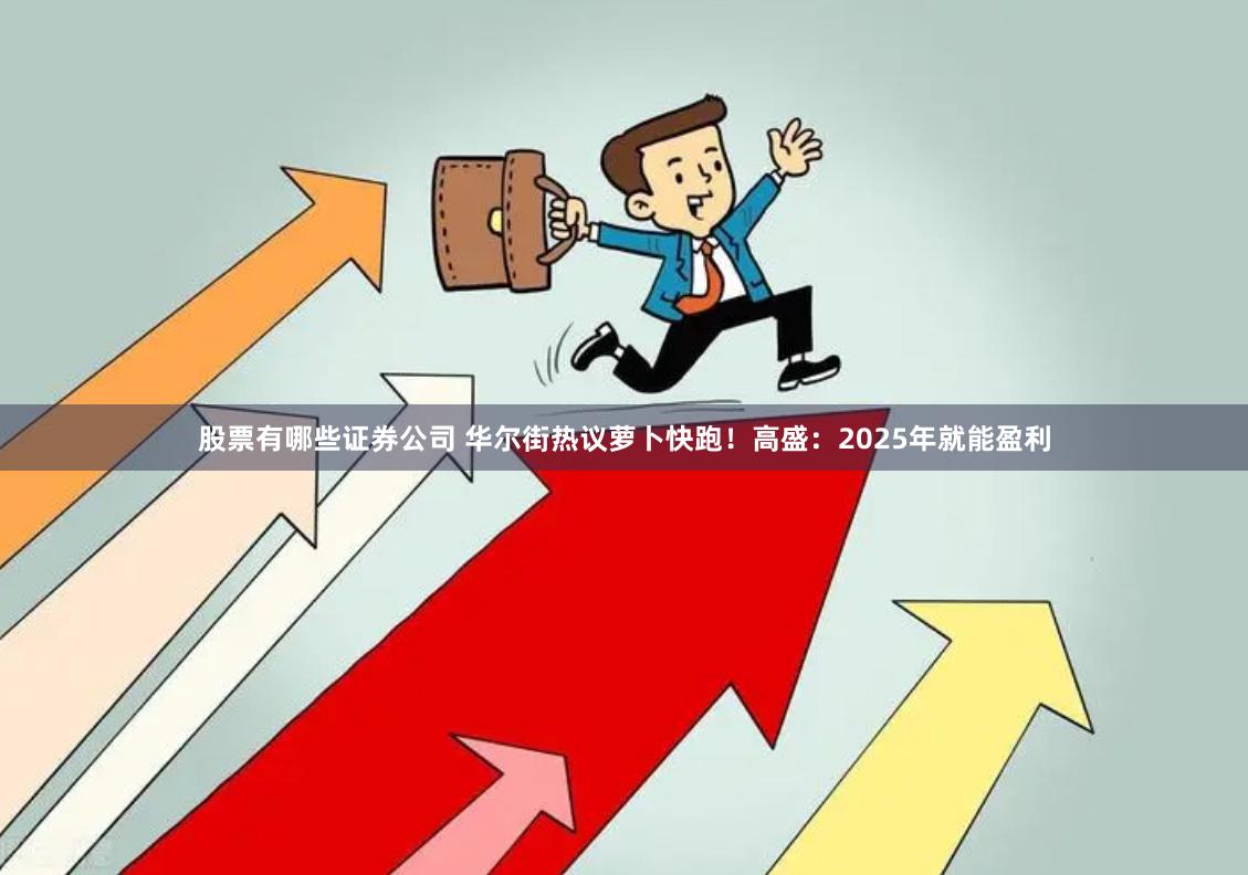 股票有哪些证券公司 华尔街热议萝卜快跑！高盛：2025年就能盈利