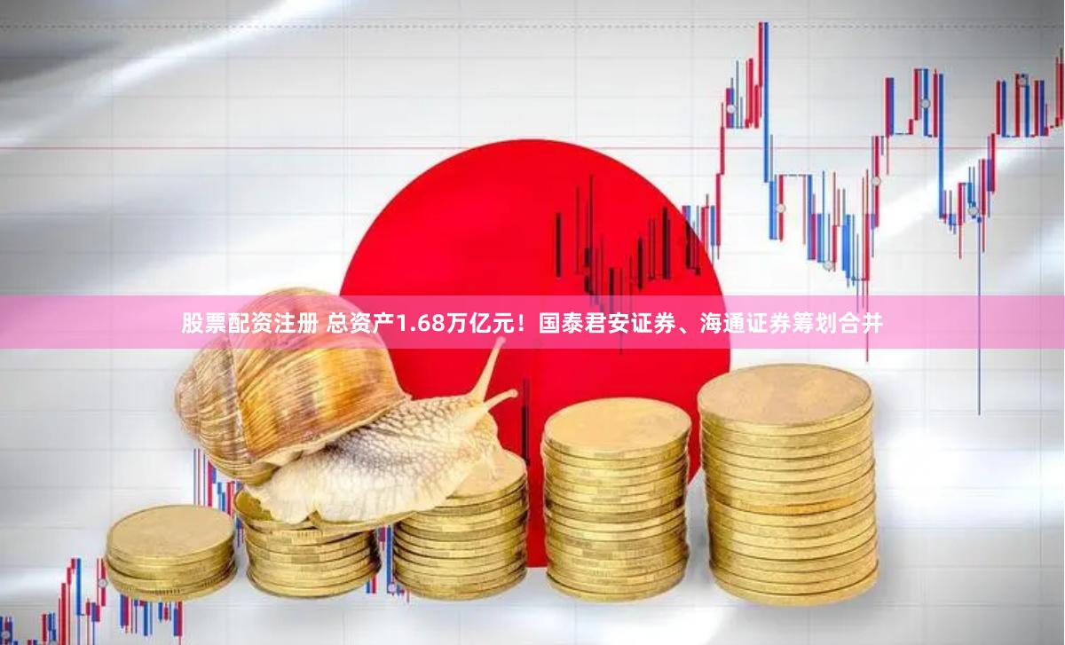 股票配资注册 总资产1.68万亿元！国泰君安证券、海通证券筹划合并